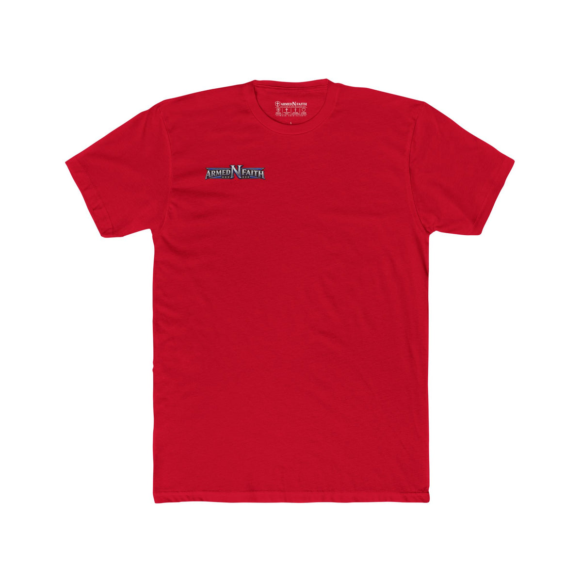 Armed N Faith Thin Blue Line-Crew Tee