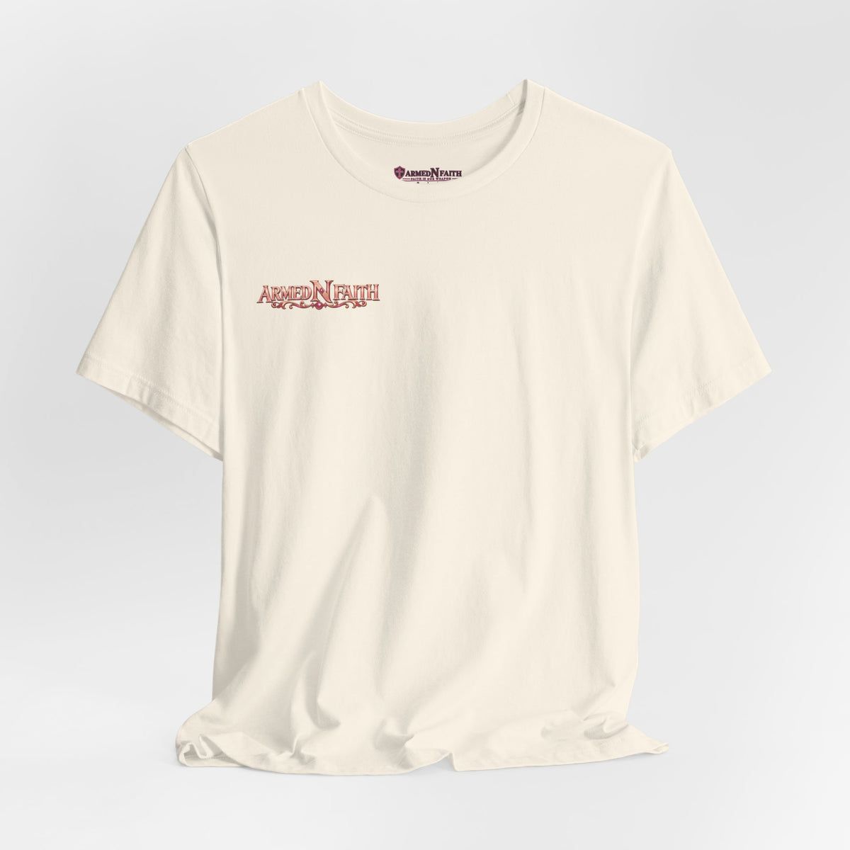 Armed N Faith Graphic Tee- Shield & Sword
