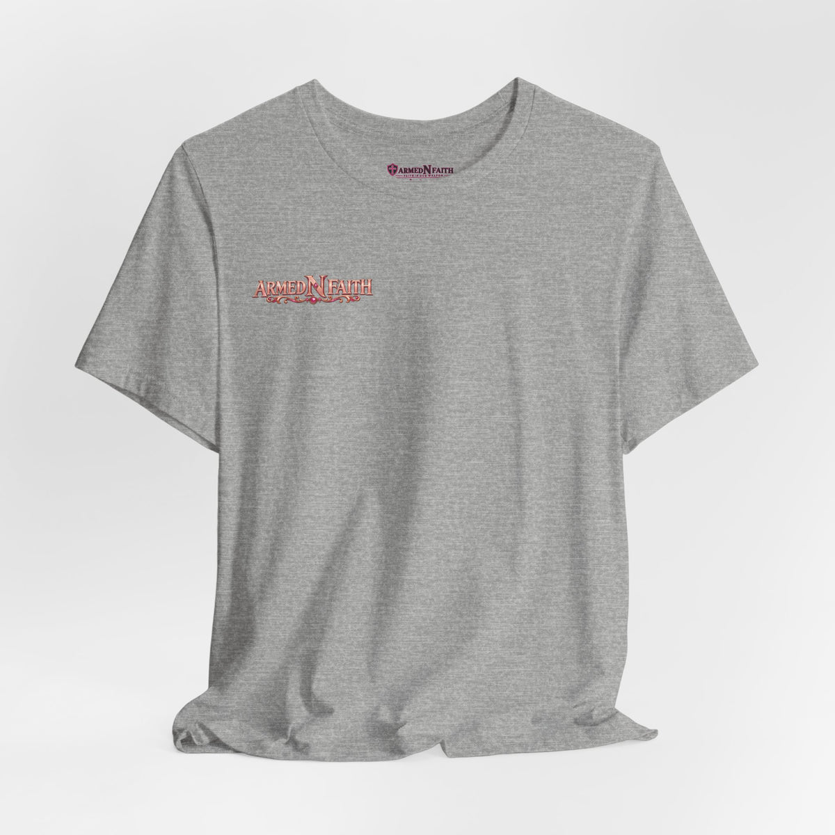 Armed N Faith Graphic Tee- Shield & Sword