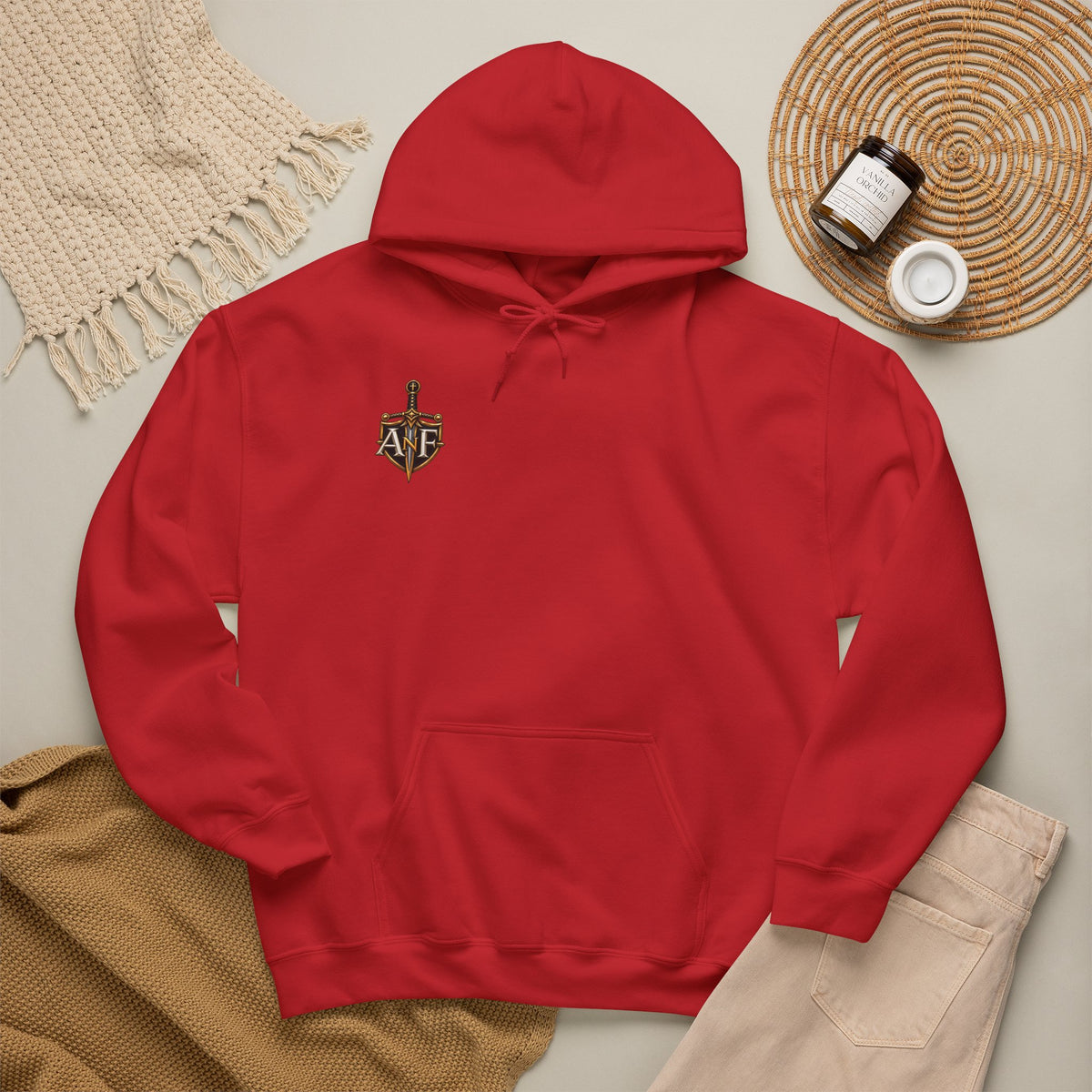 Armed N Faith Kneeling Soldier Hoodie