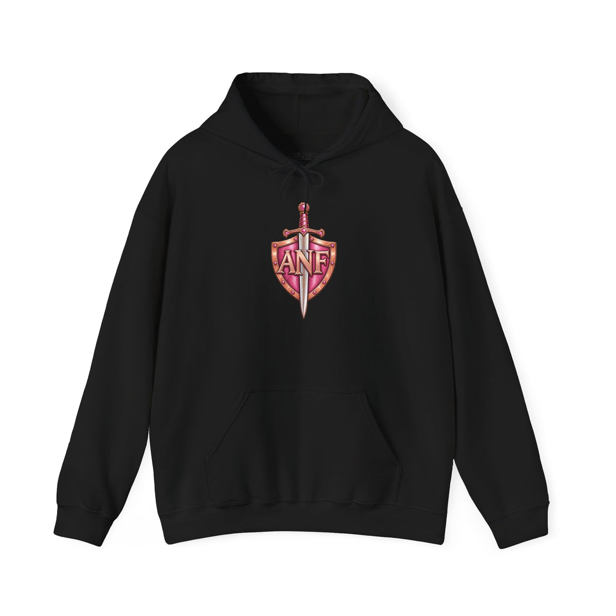 Shield and Sword Graphic Midweight Unisex Hoodie