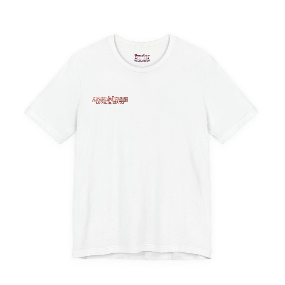 Armed N Faith Graphic Tee- Shield & Sword