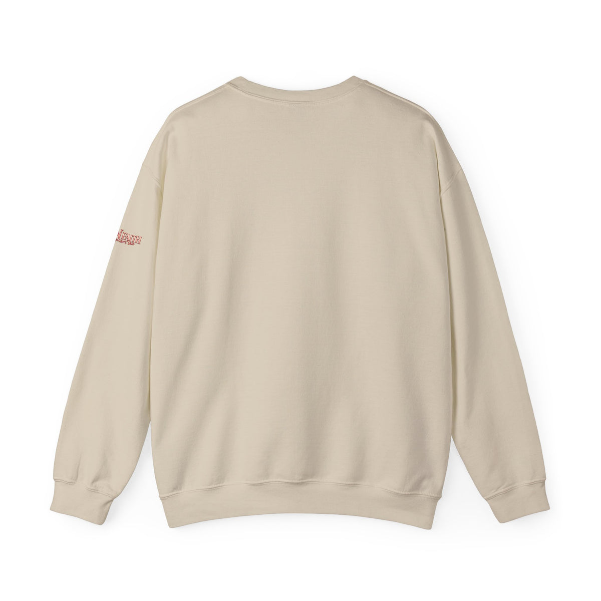 Armed N Faith Shield & Sword Crewneck Sweatshirt — Pink ANF Emblem