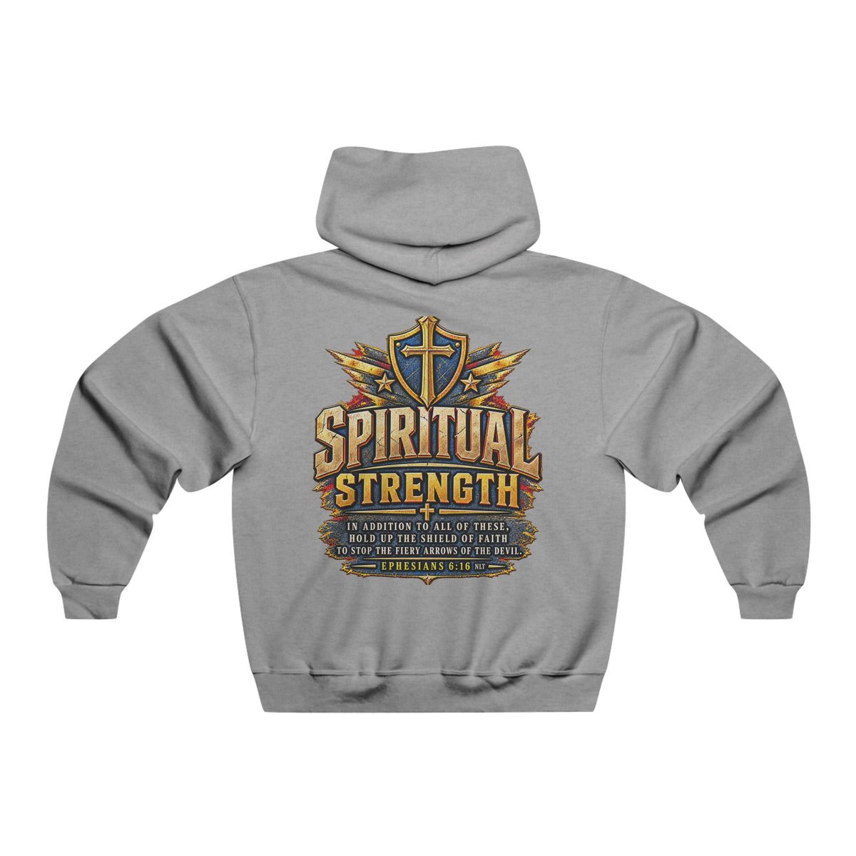 Armed N Faith-Spiritual Strength Hoodie