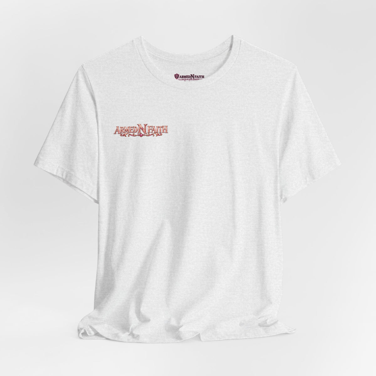 Armed N Faith Graphic Tee- Shield & Sword