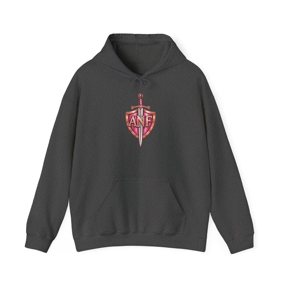 Shield and Sword Graphic Midweight Unisex Hoodie