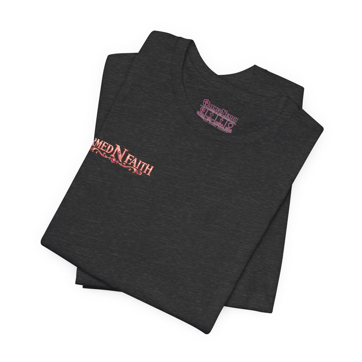 Armed N Faith Graphic Tee- Shield & Sword