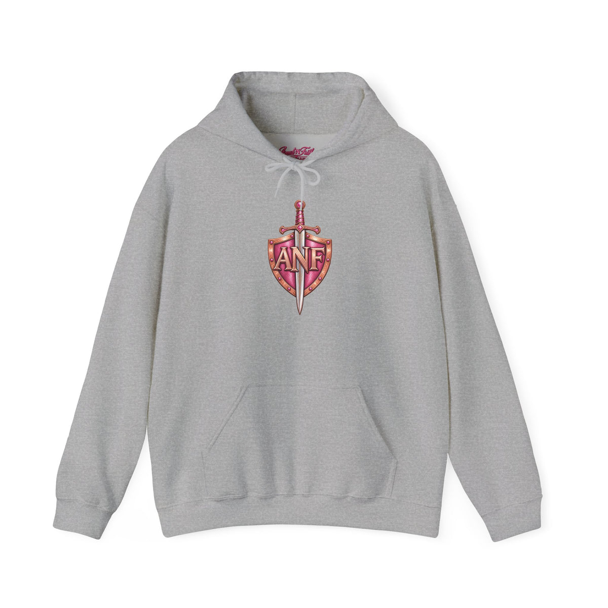 Shield and Sword Graphic Midweight Unisex Hoodie