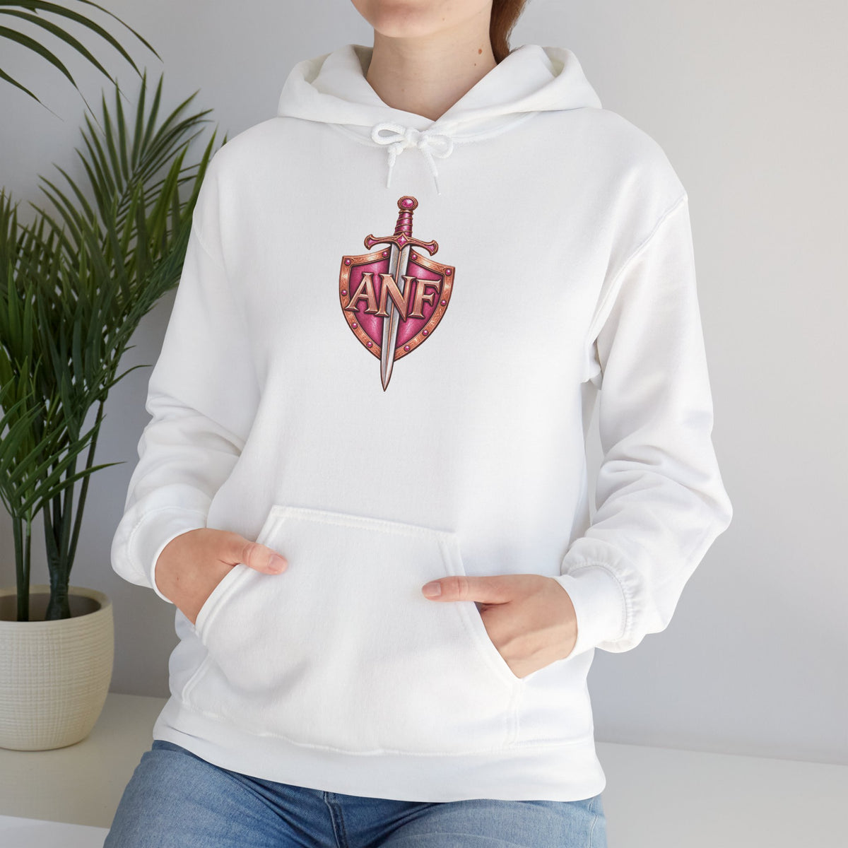 Christian Hoodie, Sword & Shield Graphic – Faith Armor by ARMED N FAITH