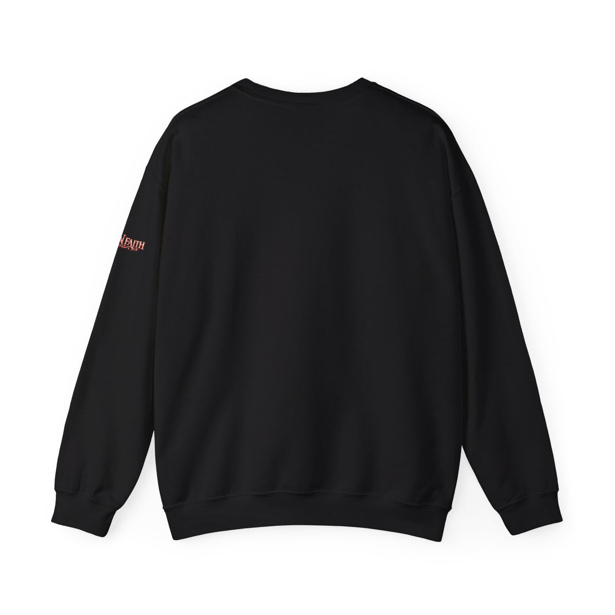 Armed N Faith Shield & Sword Crewneck Sweatshirt — Pink ANF Emblem
