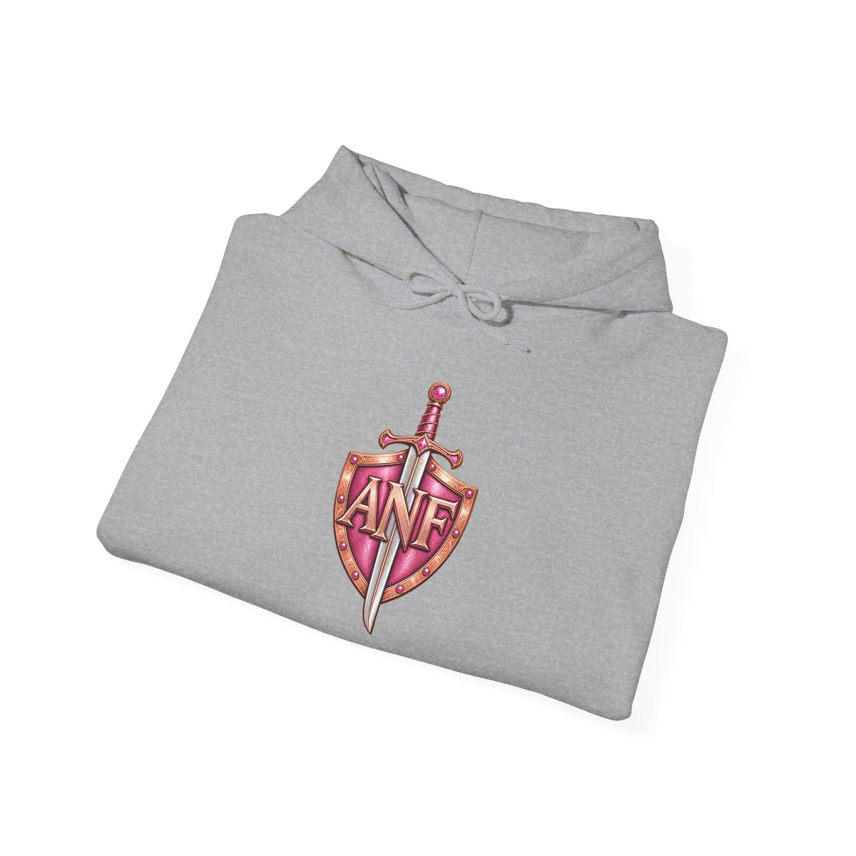Shield and Sword Graphic Midweight Unisex Hoodie