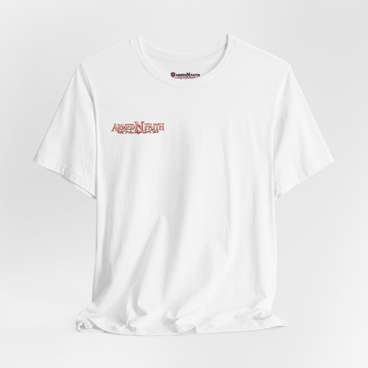 Armed N Faith Graphic Tee- Shield & Sword