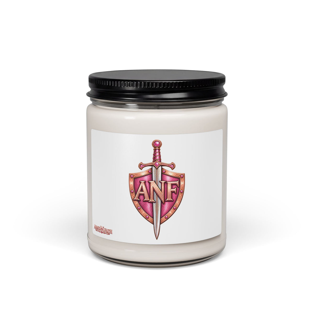 Armed N Faith Monogram Soy Candle — ANF Initial Candle, 9oz Scented Jar