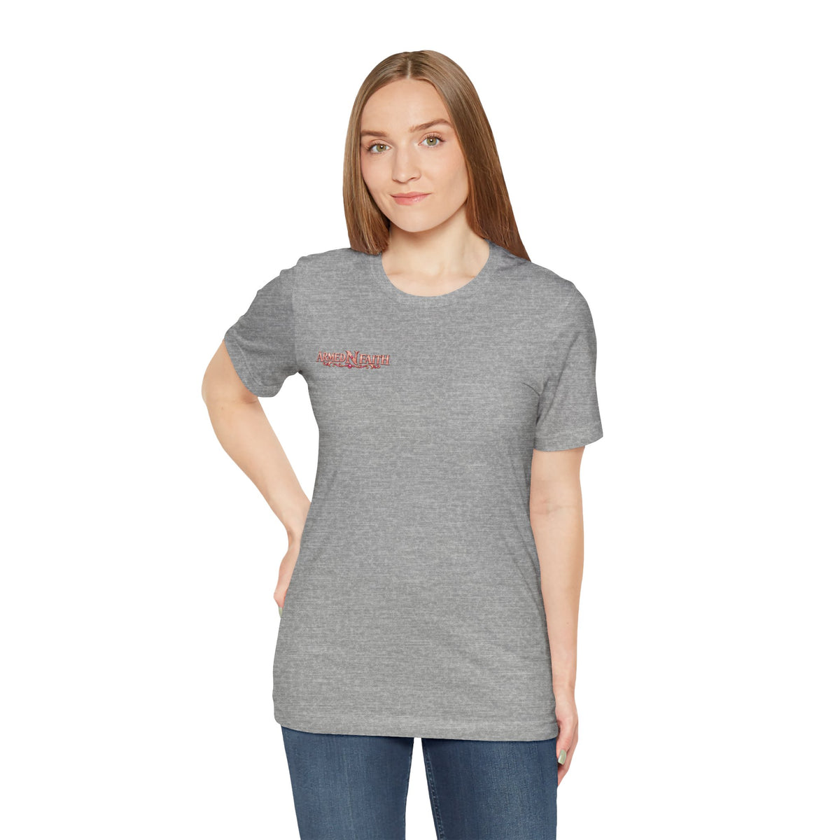Armed N Faith Graphic Tee- Shield & Sword