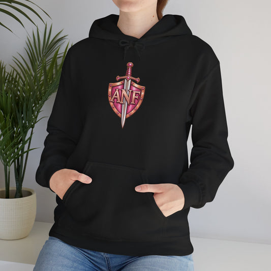 Shield and Sword Graphic Midweight Unisex Hoodie