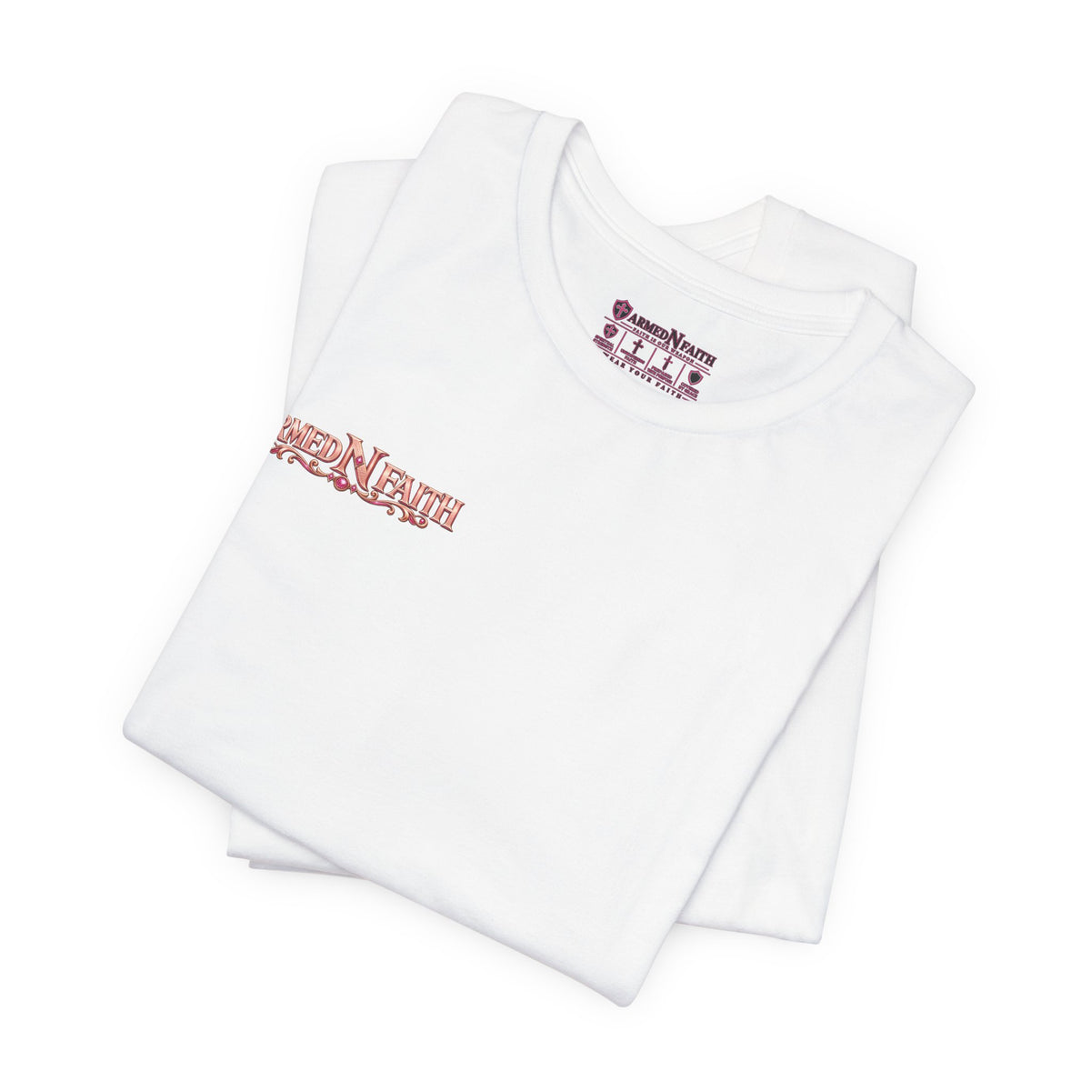 Armed N Faith Graphic Tee- Shield & Sword