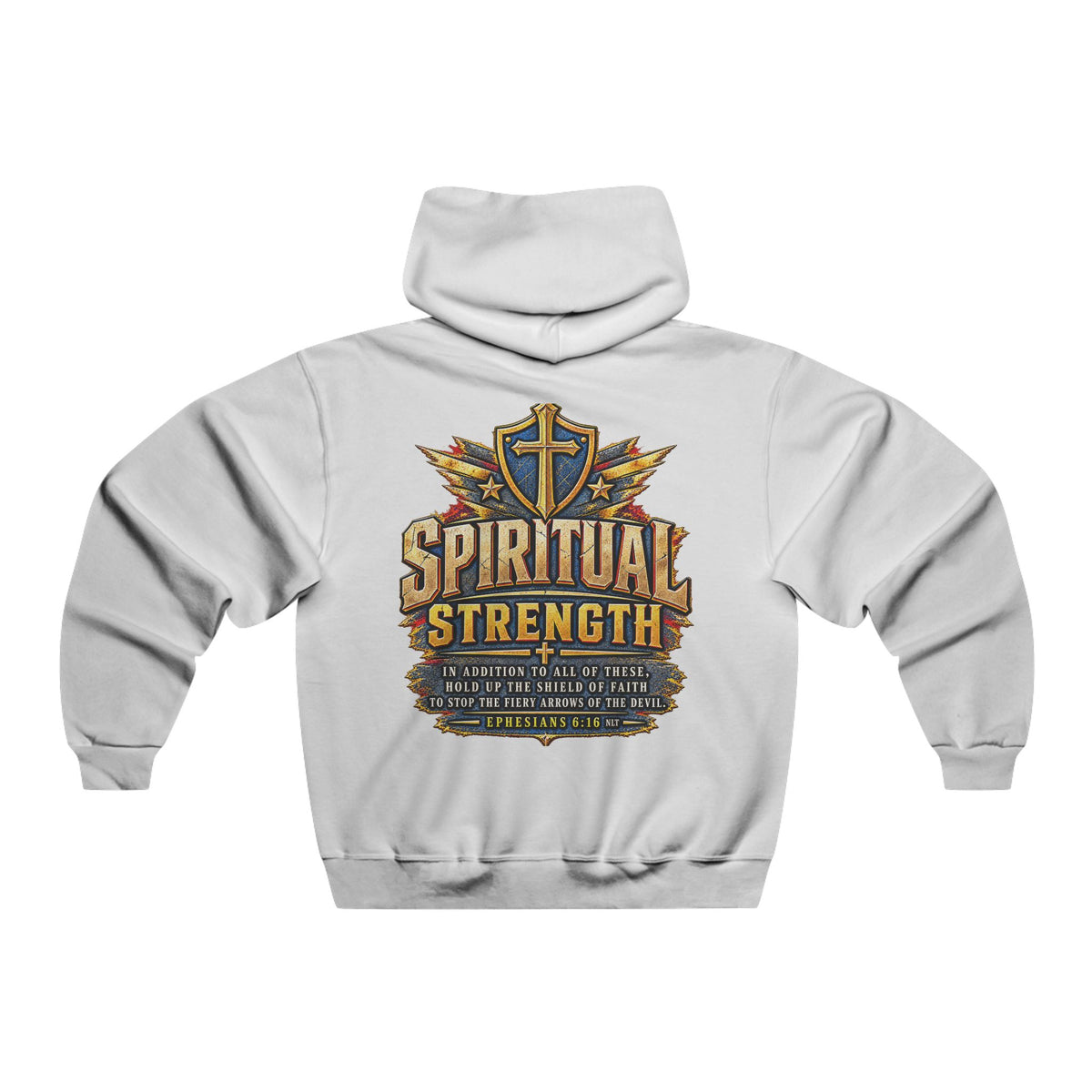 Armed N Faith-Spiritual Strength Hoodie