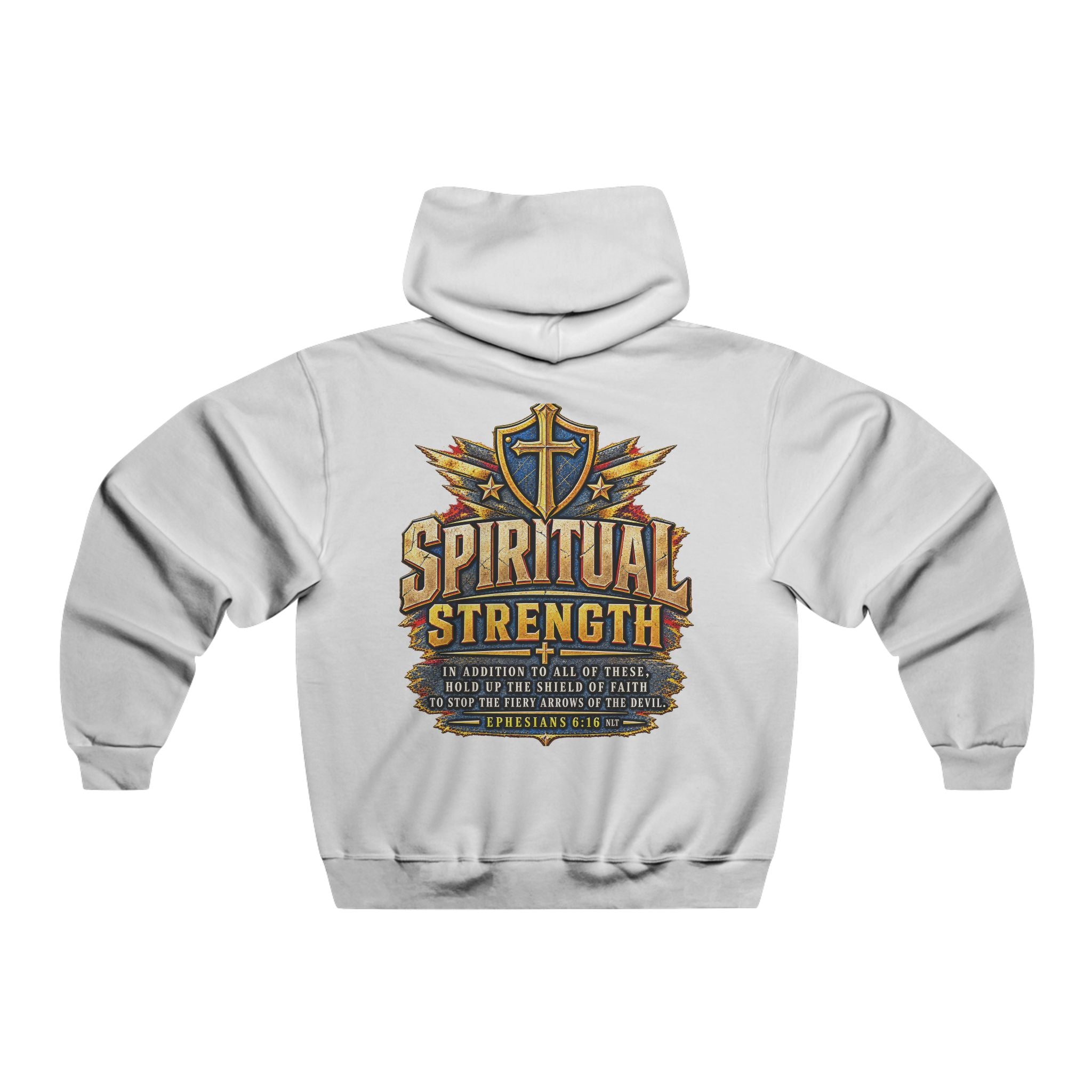 Armed in Faith Hoodie — Patriotic Graphic Pullover