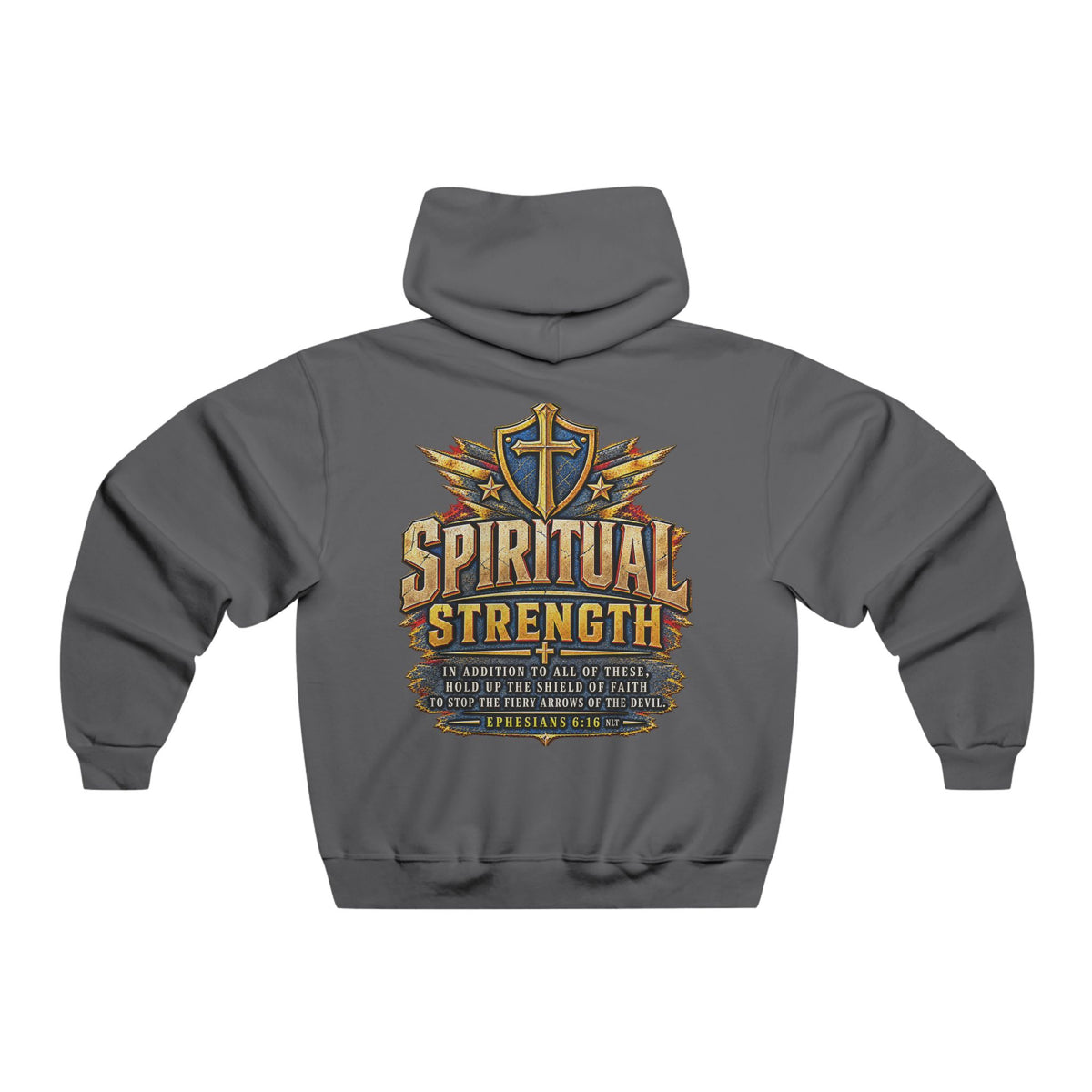 Armed N Faith-Spiritual Strength Hoodie