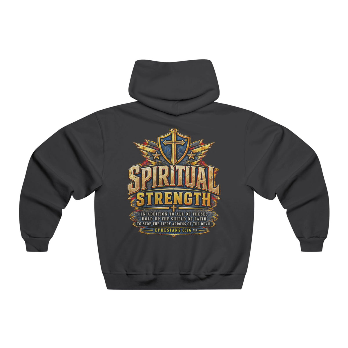 Armed N Faith-Spiritual Strength Hoodie