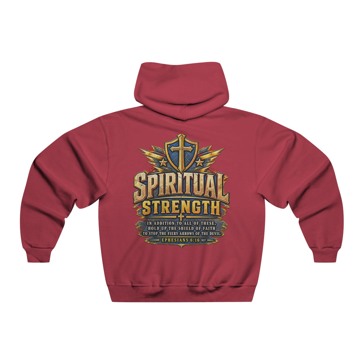 Armed N Faith-Spiritual Strength Hoodie