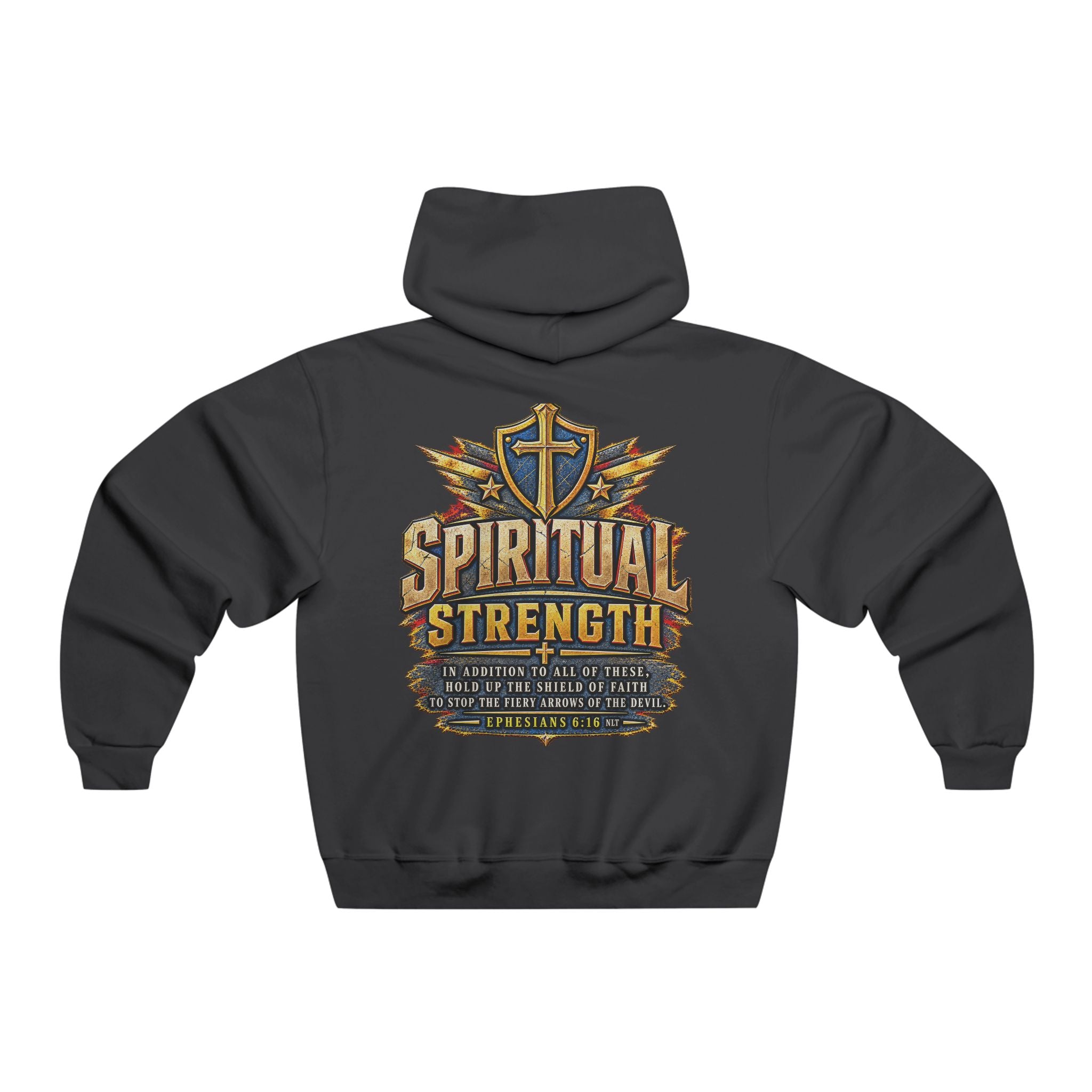 Armed in Faith Hoodie — Patriotic Graphic Pullover