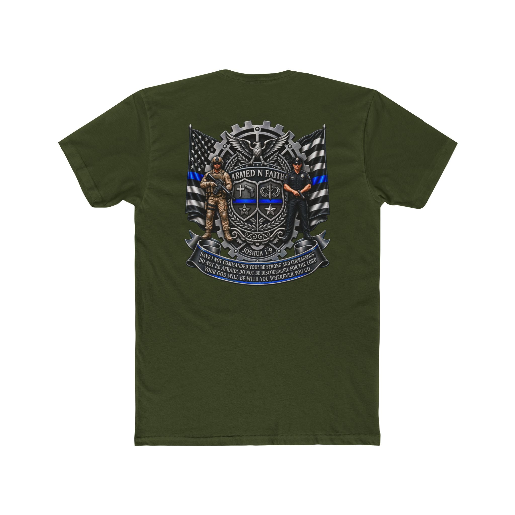 Armed N Faith-Crew Tee