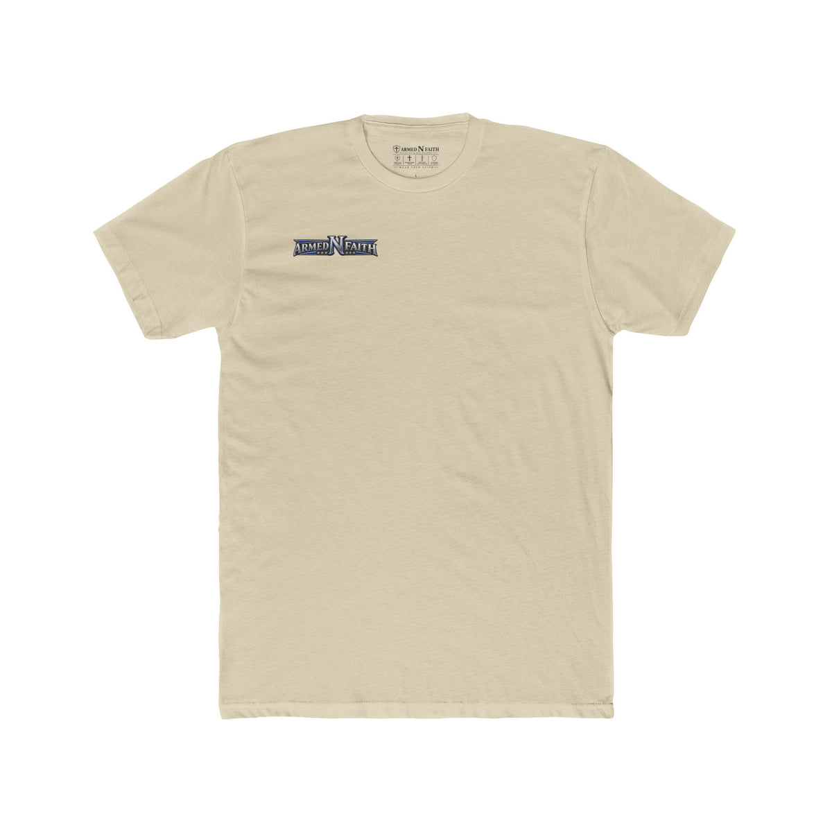 Armed N Faith Thin Blue Line-Crew Tee