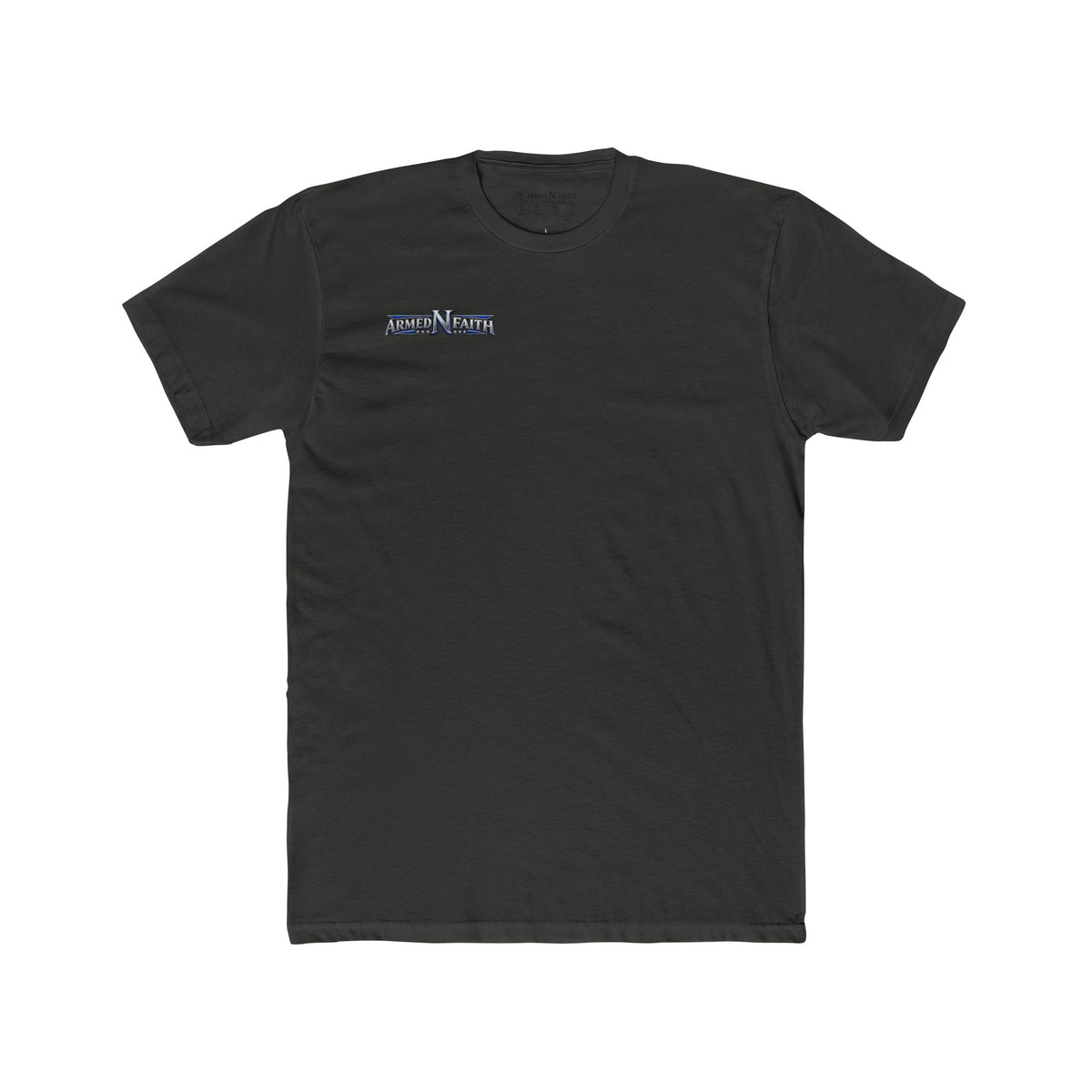 Armed N Faith Thin Blue Line-Crew Tee
