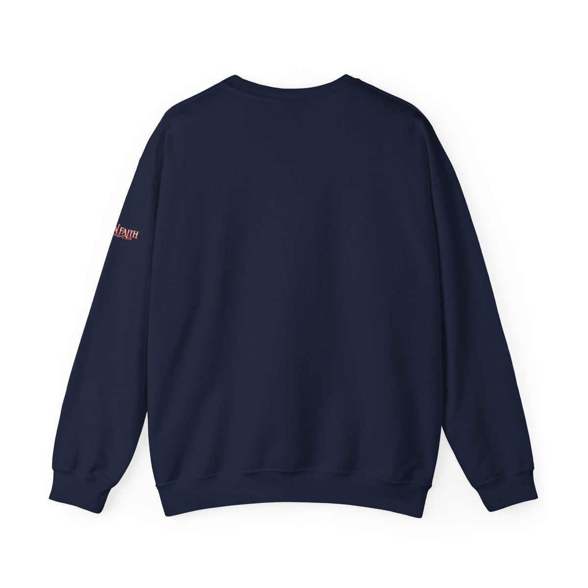 Armed N Faith Shield & Sword Crewneck Sweatshirt — Pink ANF Emblem