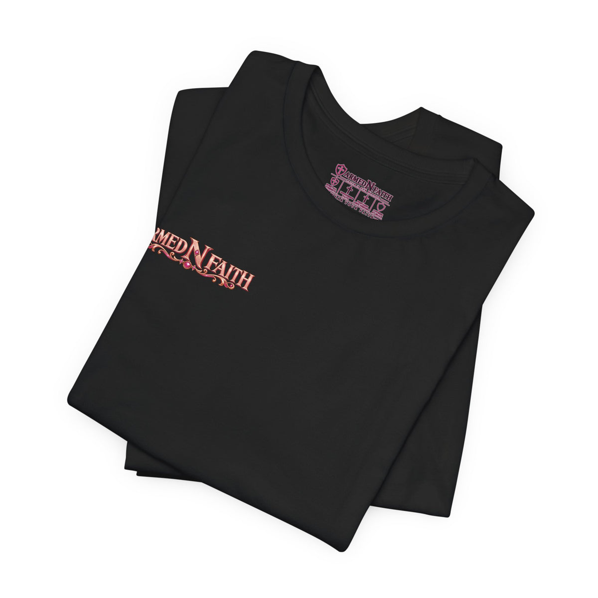 Armed N Faith Graphic Tee- Shield & Sword