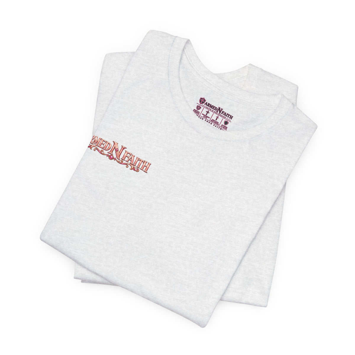 Armed N Faith Graphic Tee- Shield & Sword