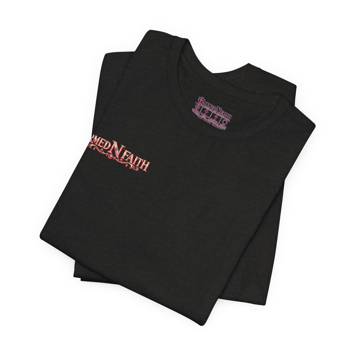 Armed N Faith Graphic Tee- Shield & Sword
