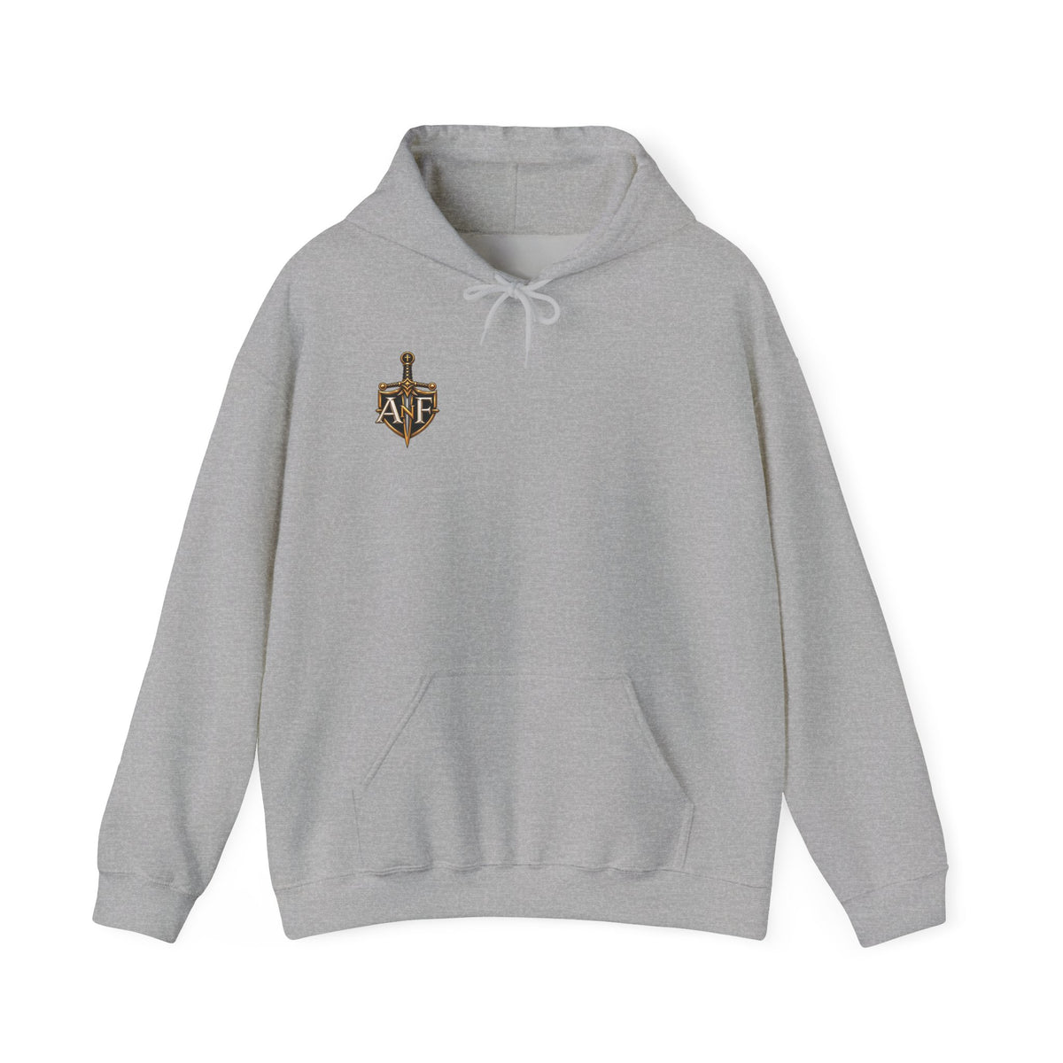 Armed N Faith Kneeling Soldier Hoodie