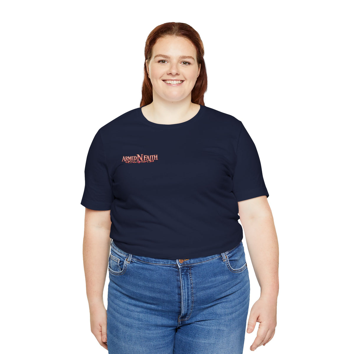 Armed N Faith Graphic Tee- Shield & Sword