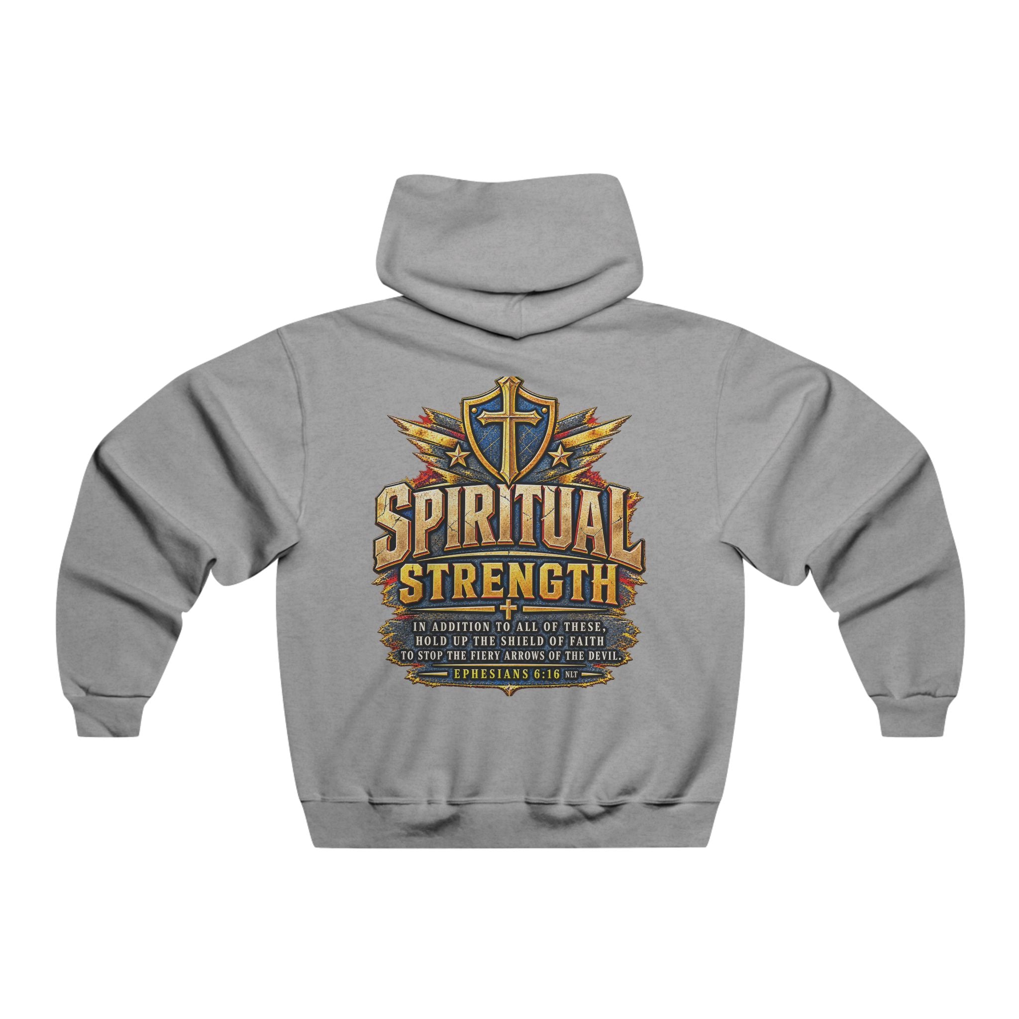 Armed in Faith Hoodie — Patriotic Graphic Pullover