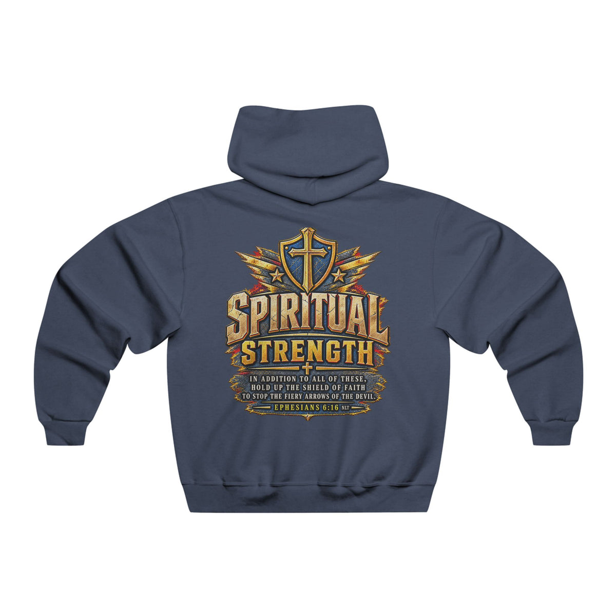 Armed N Faith-Spiritual Strength Hoodie