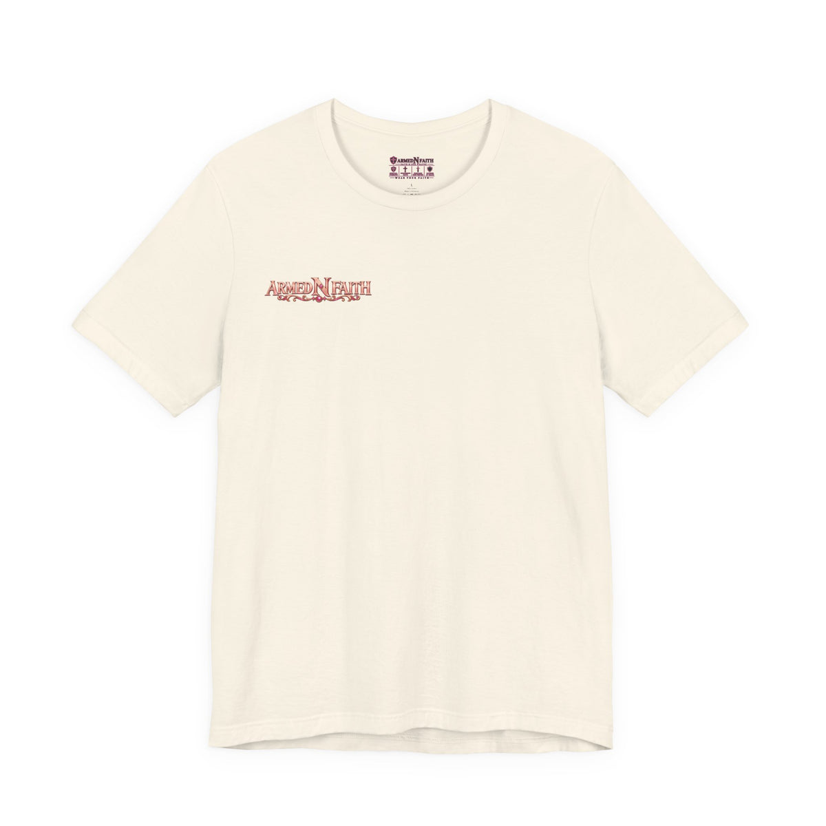 Armed N Faith Graphic Tee- Shield & Sword