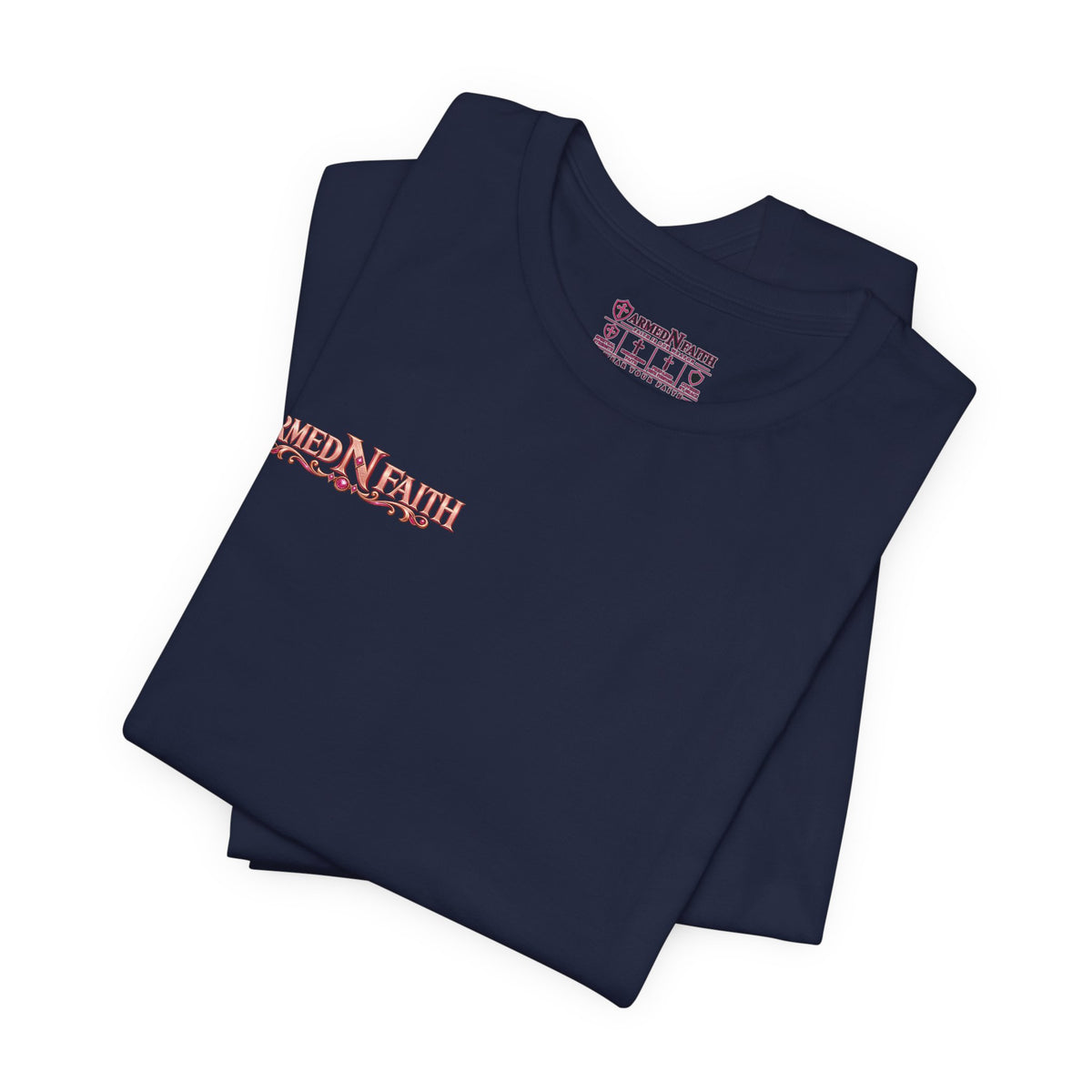 Armed N Faith Graphic Tee- Shield & Sword