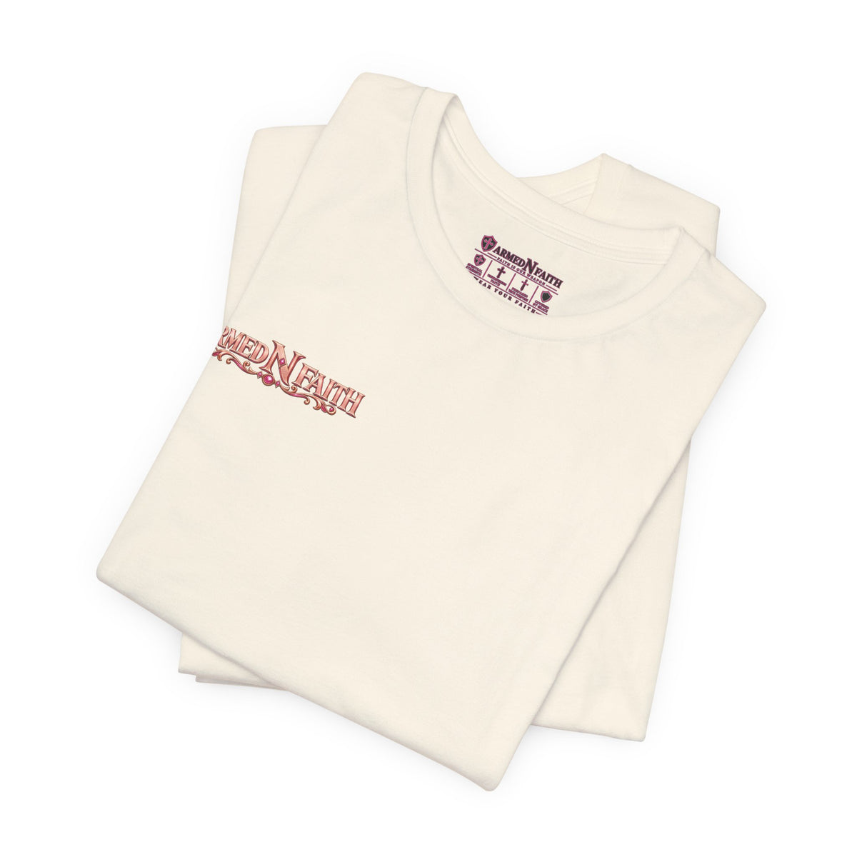 Armed N Faith Graphic Tee- Shield & Sword