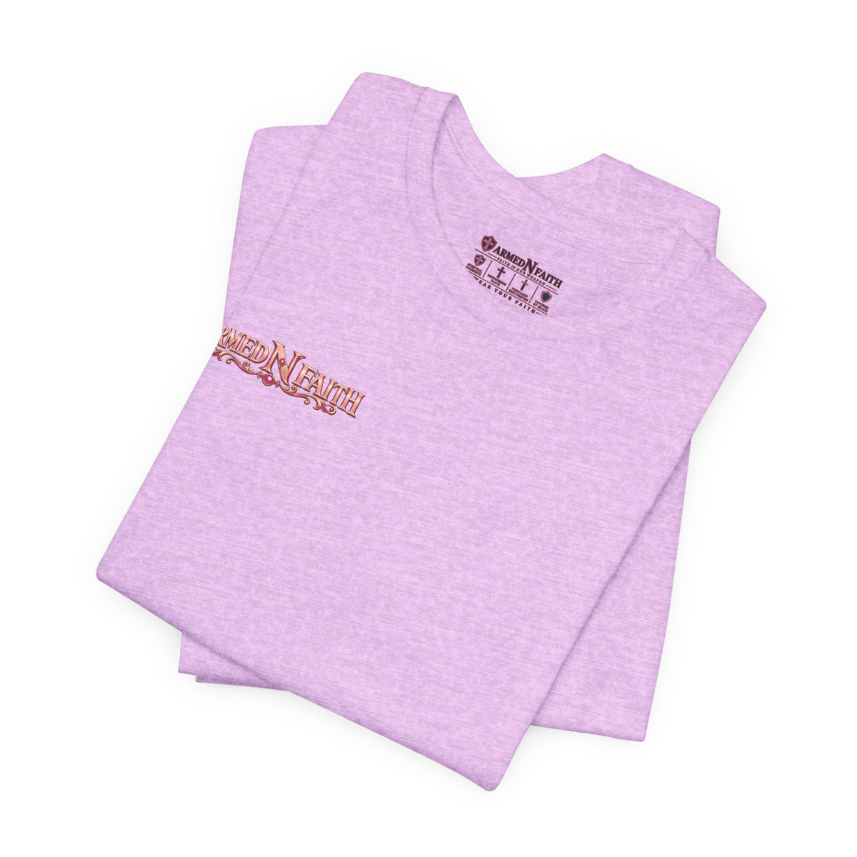 Armed N Faith Graphic Tee- Shield & Sword