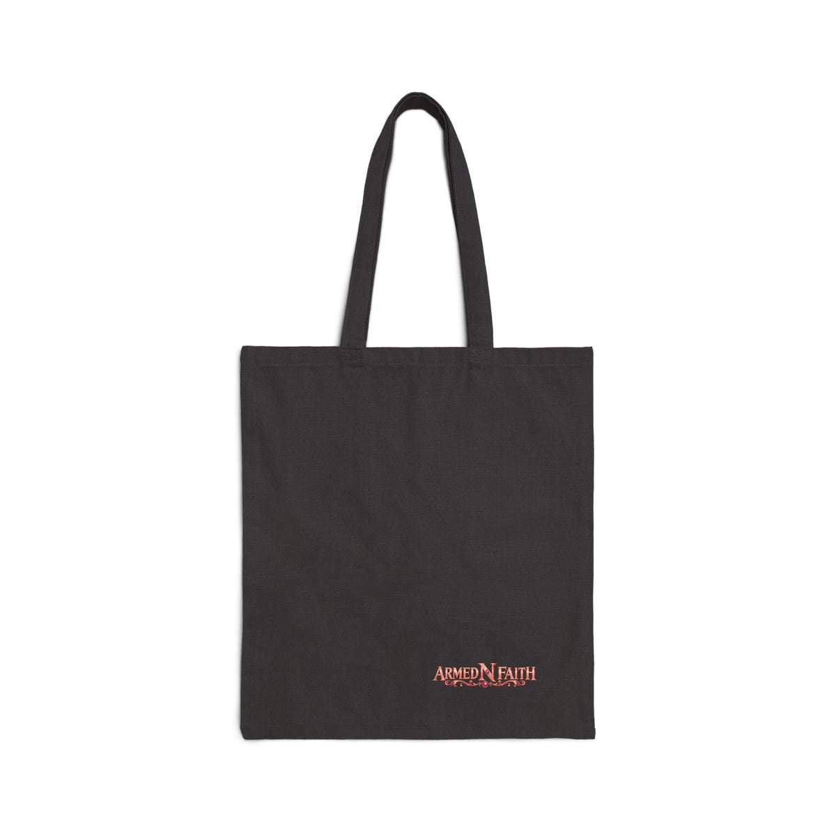 Armed N Faith Monogram Tote Bag — ANF Vintage Crest Canvas Tote