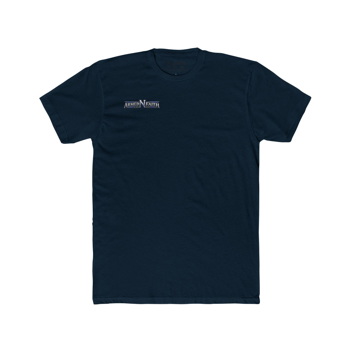 Armed N Faith Thin Blue Line-Crew Tee