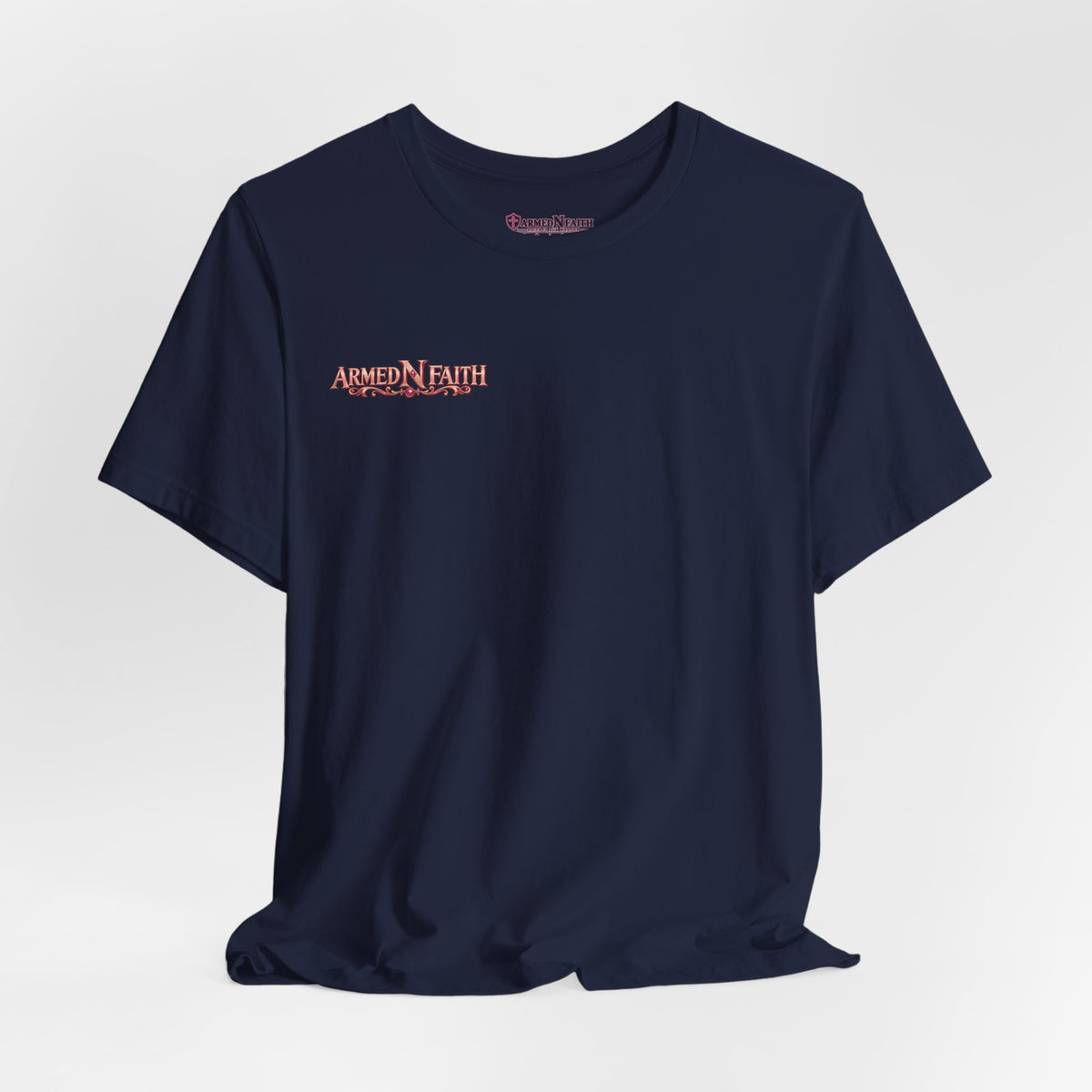 Armed N Faith Graphic Tee- Shield & Sword